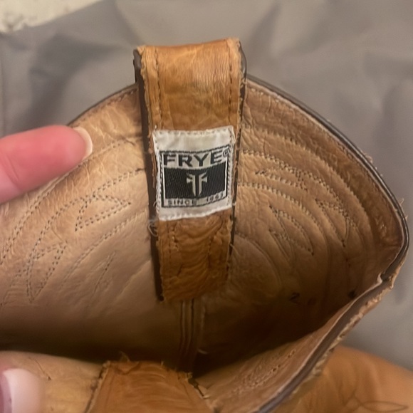 Frye Mid-Calf Cowboy Boots - Picture 5 of 6